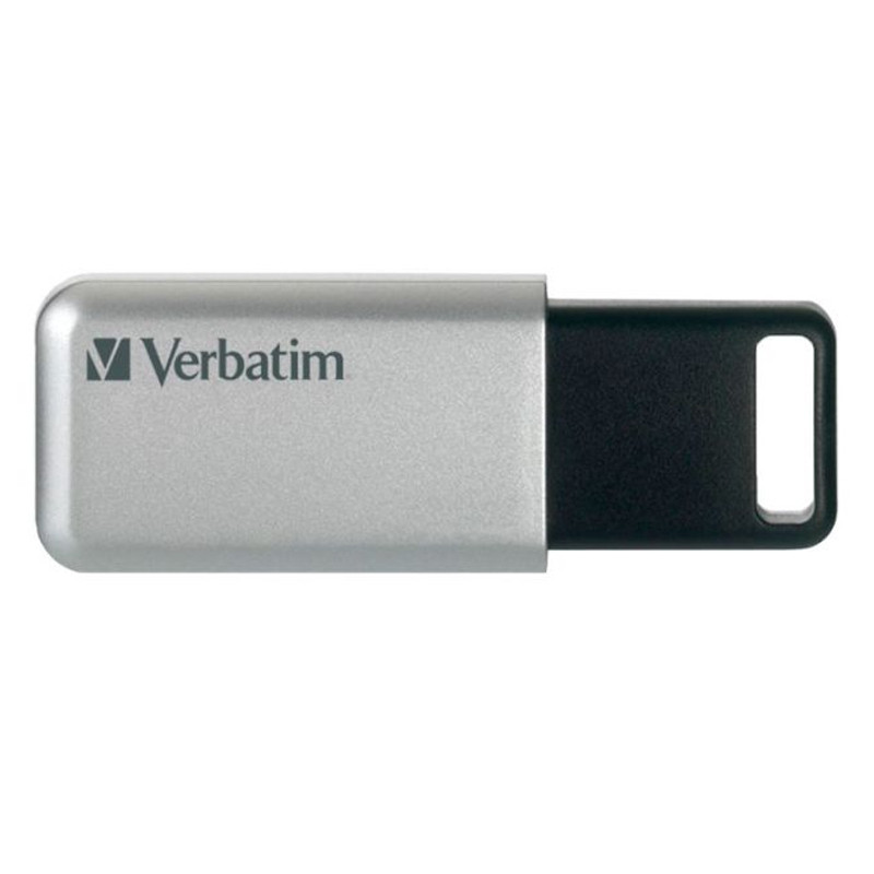 Clé USB Verbatim Secure Pro 64Go USB 3.2 Silver&Noir En Tunisie