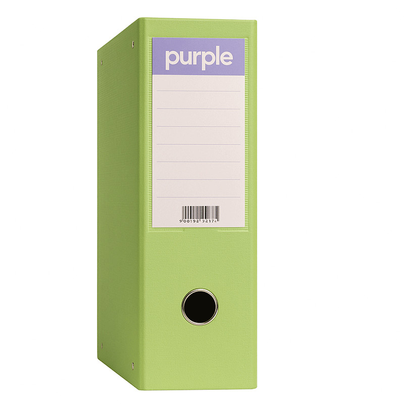 Classeur à Levier Purple Essential Dos 75mm Vert en Tunisie