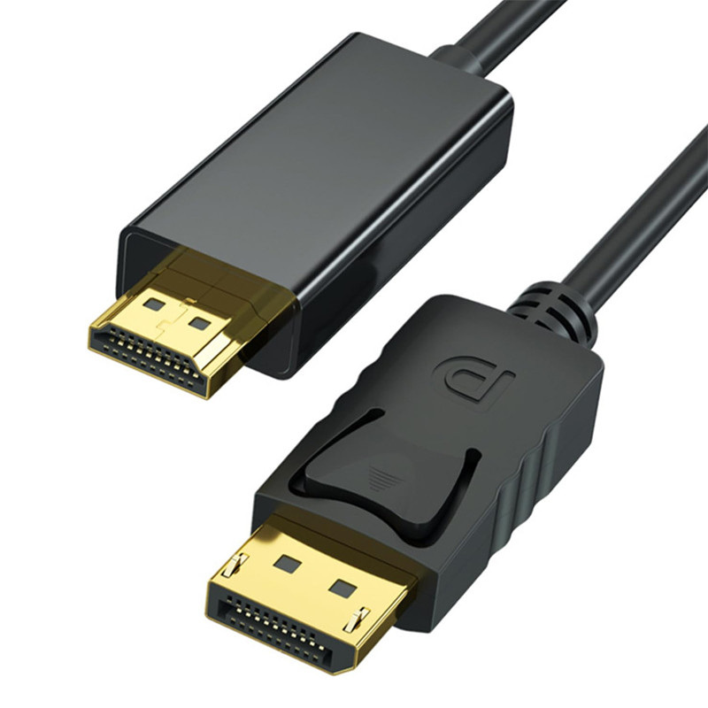 Adaptateur DisplayPort Vers HDMI Noir En Tunisie