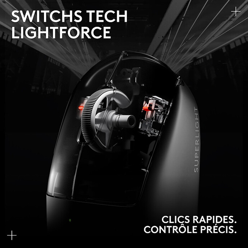 Souris Gamer Logitech G Pro X Superlight 2 Noir