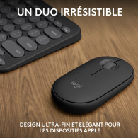 Pack Clavier et Souris Sans Fil Logitech Pebble 2 Combo Noir en Tunisie Pack Clavier et Souris Sans Fil Logitech Pebble 2 Combo Noir en Tunisie