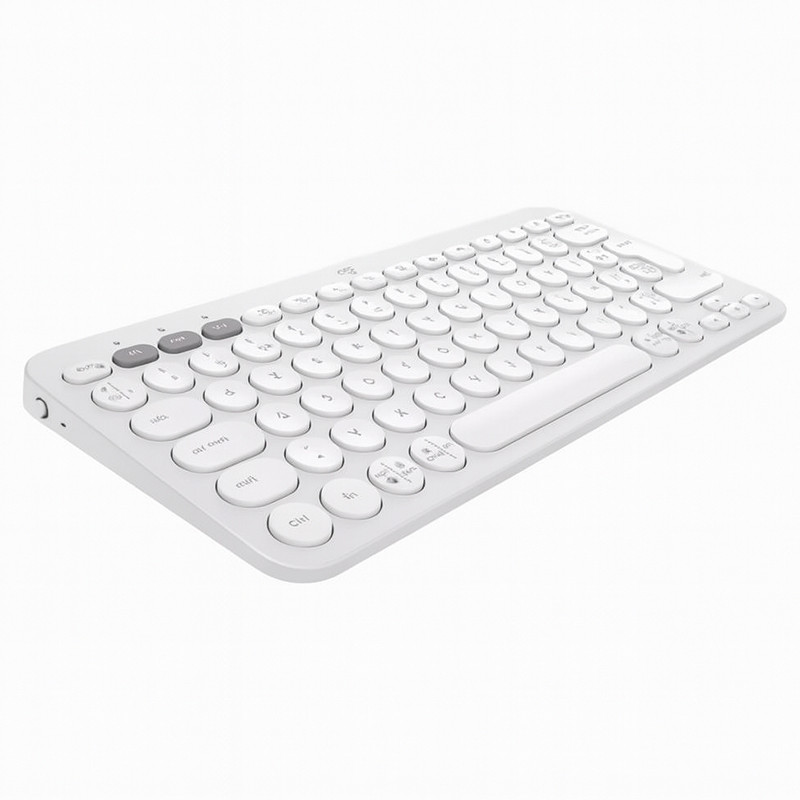 Clavier Sans fil Logitech Pebble Keys 2 K380s Blanc En Tunisie