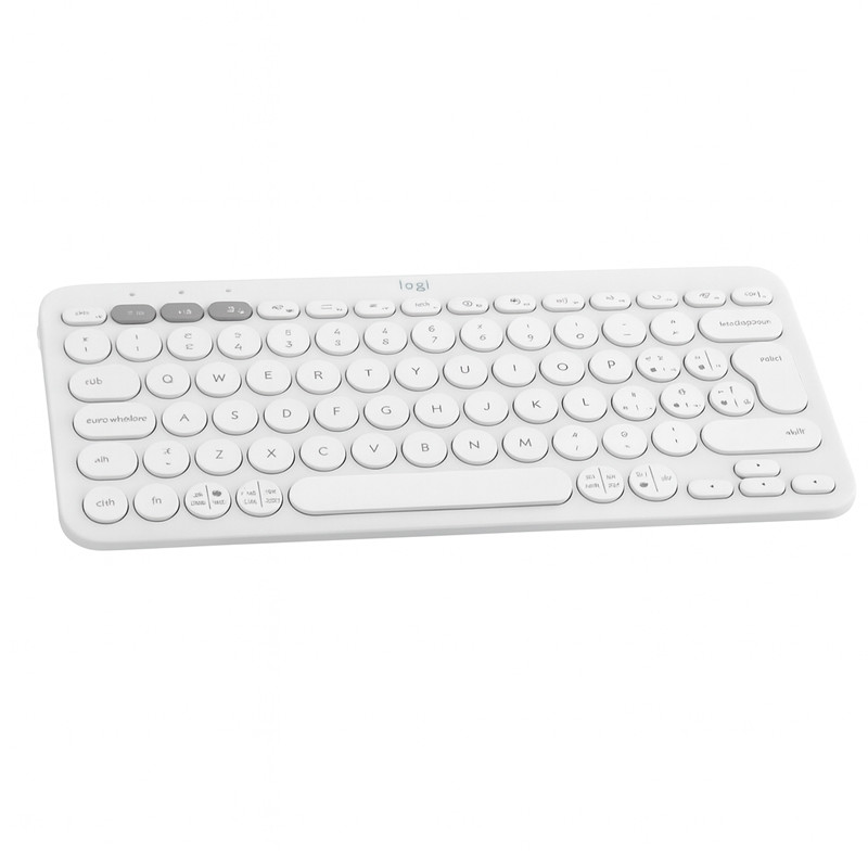 Clavier Sans fil Logitech Pebble Keys 2 K380s Blanc En Tunisie
