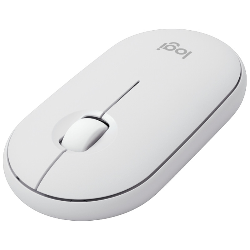 Pack Clavier et Souris Sans Fil Logitech Pebble 2 Combo Blanc en Tunisie