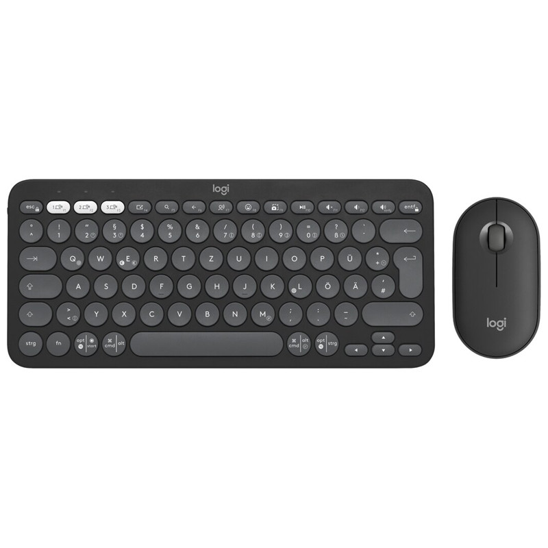 Pack Clavier et Souris Sans Fil Logitech Pebble 2 Combo Noir en Tunisie Pack Clavier et Souris Sans Fil Logitech Pebble 2 Combo Noir en Tunisie