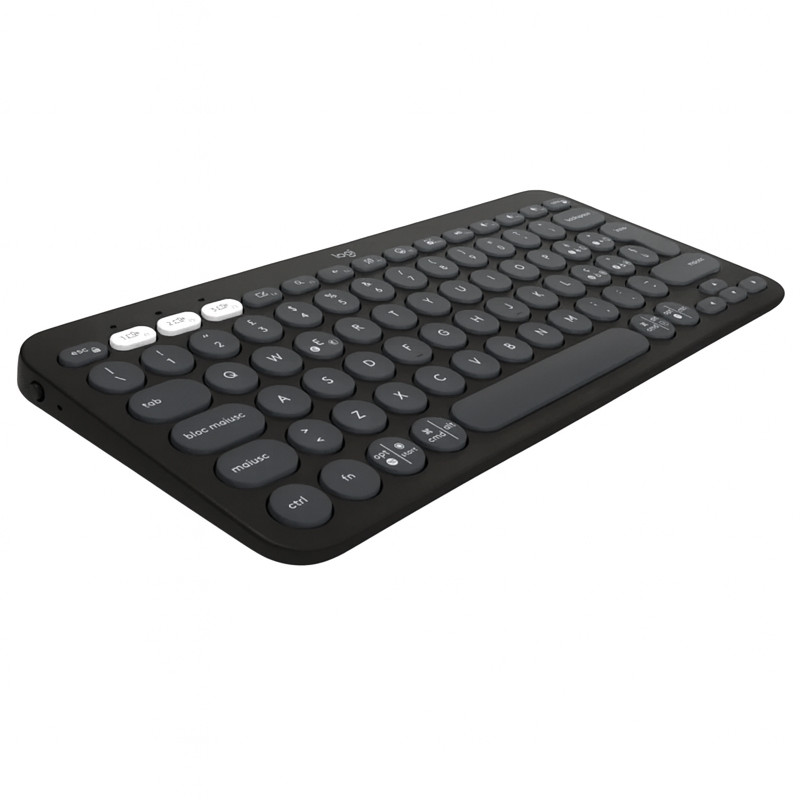 Clavier Sans fil Logitech Pebble Keys 2 K380s Graphite en Tunisie