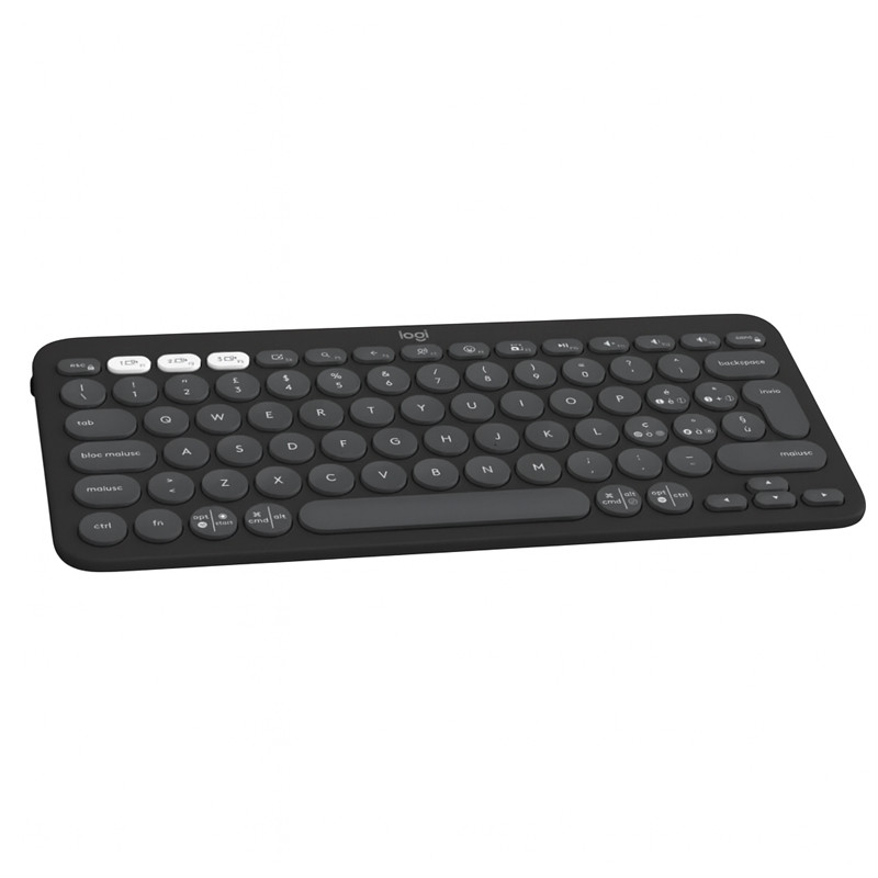 Clavier Sans fil Logitech Pebble Keys 2 K380s Graphite en Tunisie