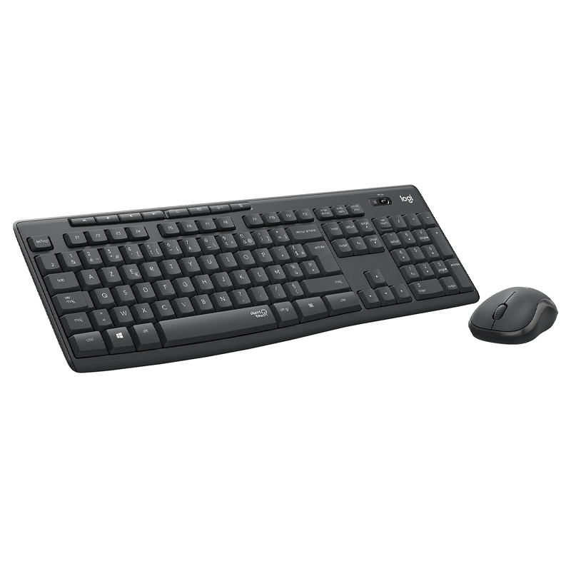 Pack Clavier et Souris Sans Fil Logitech MK295 Noir en Tunisie