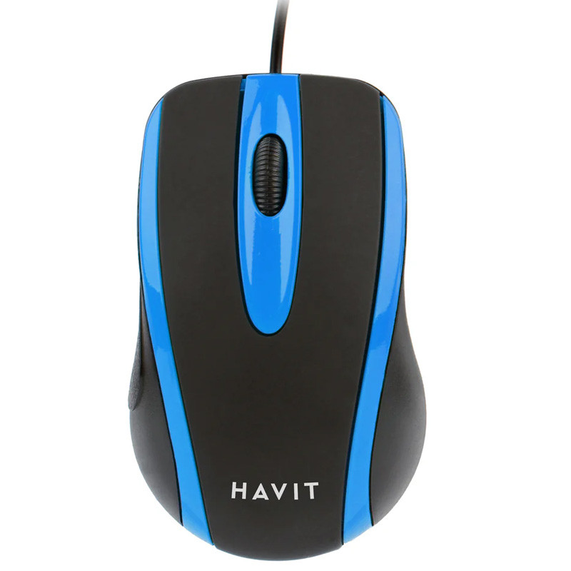 Souris Optique Havit MS753 - Noir & Bleu en Tunisie