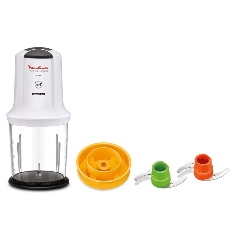 Multi Moulinette Moulinex 6EN1 AT723110 500W 0.5 Litres Blanc en Tunisie