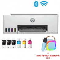 Imprimante Multifonction Jet D'encre HP Smart Tank 580  1F3Y2A - Blanc