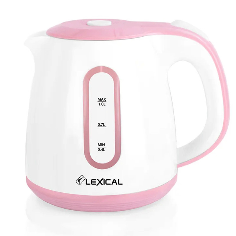 Bouilloire Lexical LEK-1425 1200W 1 Litres Rose en Tunisie Bouilloire Lexical LEK-1425 1200W 1 Litres Rose en Tunisie