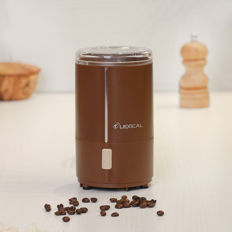 Moulin à Café Lexical LCG-0701 200W Marron en Tunisie