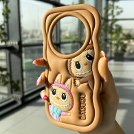 Coque Labubu pour Redmi A3X Beige
