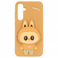 Coque Labubu pour Galaxy A35 Beige