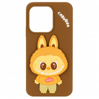 Coque Labubu pour Redmi Note 14 Marron