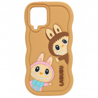 Coque Labubu pour Galaxy A12 Beige