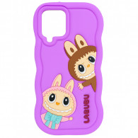 Coque Labubu pour Galaxy A12 Violet en Tunisie