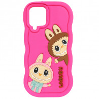 Coque Labubu pour Galaxy A12 Fuchsia en Tunisie