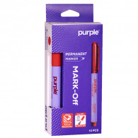 Marqueur Permanante Purple Mark-Off Rouge