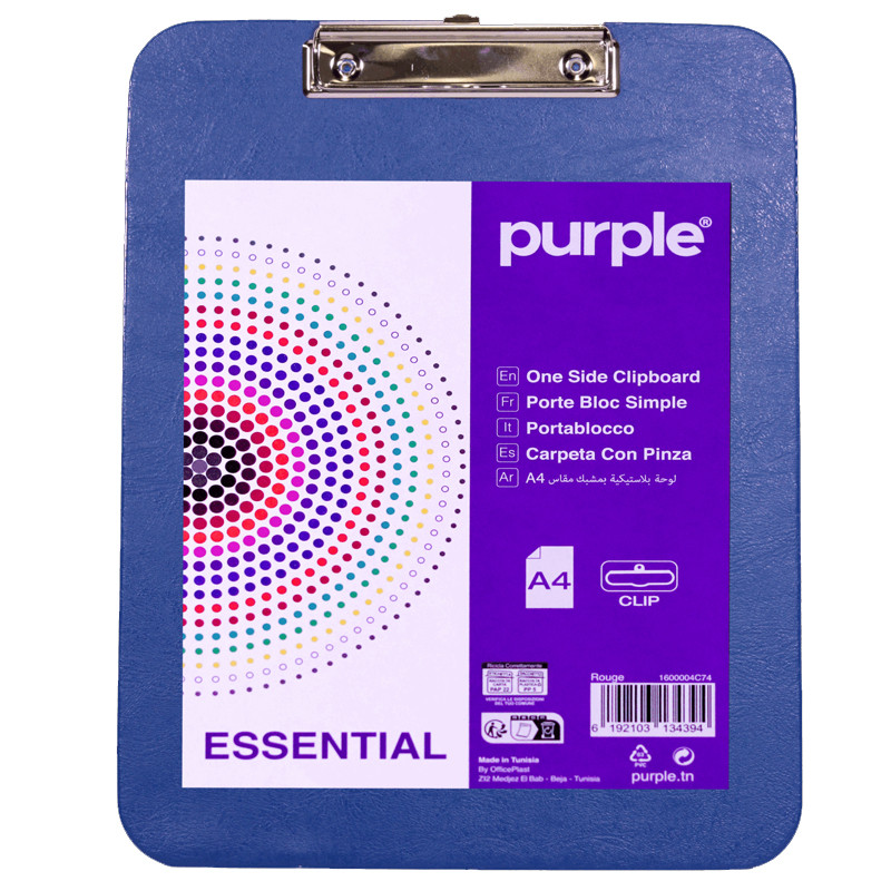 Porte Bloc Purple Simple Essential Bleu En Tunisie Porte Bloc Purple Simple Essential Bleu En Tunisie