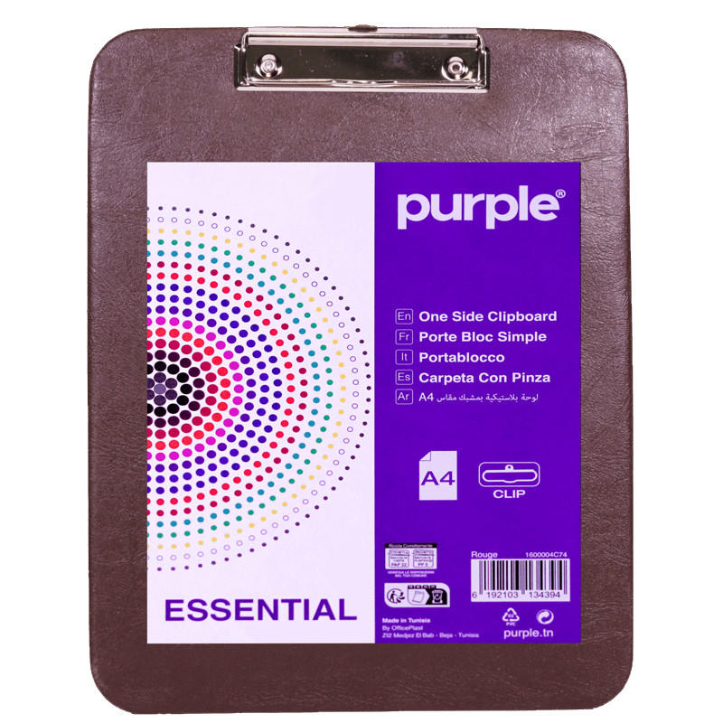 Porte Bloc Purple Simple Essential Marron En Tunisie Porte Bloc Purple Simple Essential Marron En Tunisie