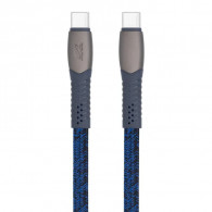 Câble Chargeur Rivacase PS6105B Type-C Bleu