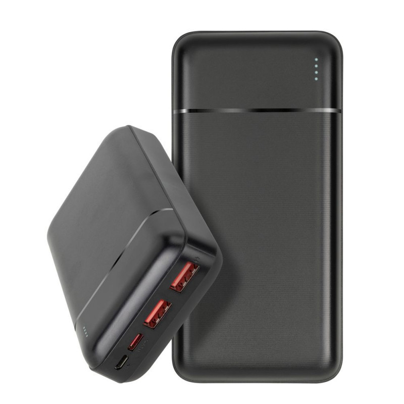 Power Bank Rivacase VA2102-BK 20000 mAh Noir En Tunisie Power Bank Rivacase VA2102-BK 20000 mAh Noir En Tunisie