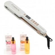 Lisseur De Cheveux Lexical LHS5380 + 2 Huiles De Soin Capillaire Blanc en Tunisie