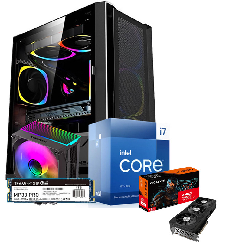 Pc de Bureau Gamer Max 713 i7 13Gén 64Go 1To SSD