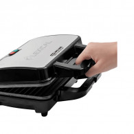 Appareil à Panini Et Grill Lexical LSM-2520 1000W Silver en Tunisie