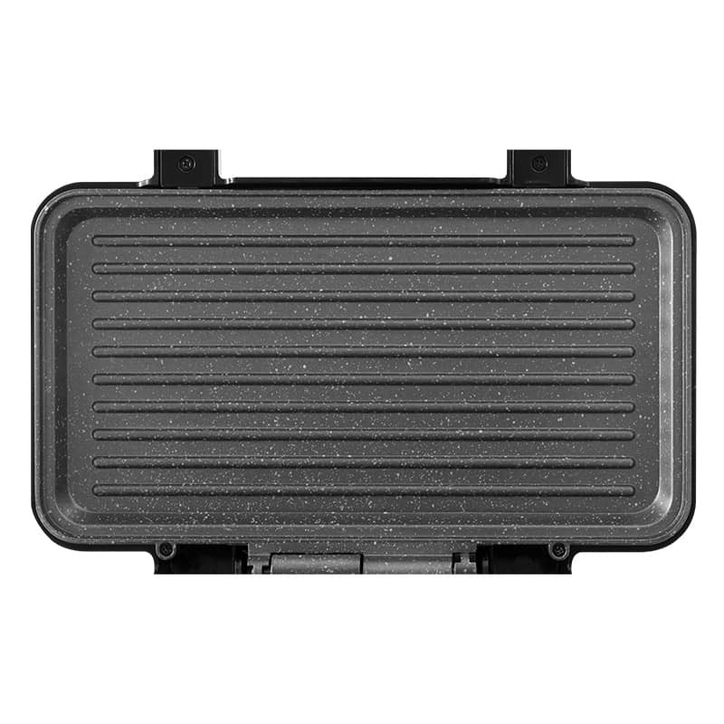 Appareil à Panini Et Grill Lexical LSM-2520 1000W Silver en Tunisie