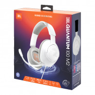 Micro Casque Gamer JBL Quantum 100 M2 Blanc En Tunisie Micro Casque Gamer JBL Quantum 100 M2 Blanc En Tunisie