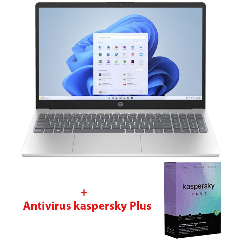 Pc Portable HP 15-fd0045nk i5 13Gén 8Go 512Go SSD en Tunisie Pc Portable HP 15-fd0045nk i5 13Gén 8Go 512Go SSD en Tunisie
