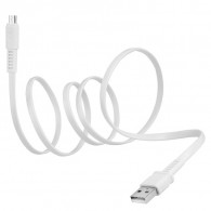 Câble Chargeur Rivacase PS600 WT12 Micro USB Blanc En Tunisie Câble Chargeur Rivacase PS600 WT12 Micro USB Blanc En Tunisie