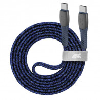 Câble Chargeur Rivacase PS6105B Type-C Bleu