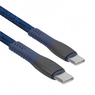 Câble Chargeur Rivacase PS6105B Type-C Bleu En Tunisie Câble Chargeur Rivacase PS6105B Type-C Bleu En Tunisie