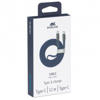 Câble Chargeur Rivacase PS6105B Type-C Bleu En Tunisie Câble Chargeur Rivacase PS6105B Type-C Bleu En Tunisie