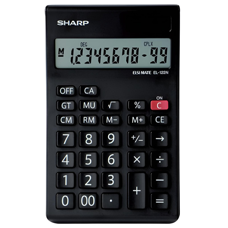 Calculatrice Sharp El-122N 12 Chiffres en Tunisie