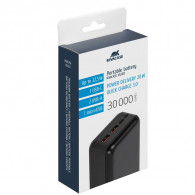 Power Bank Rivacase VA2103-BK 30000 mAh Noir En Tunisie Power Bank Rivacase VA2103-BK 30000 mAh Noir En Tunisie