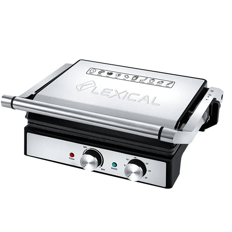 Appareil à Panini Lexical LSM-2571 2000W Inox en Tunisie Appareil à Panini Lexical LSM-2571 2000W Inox en Tunisie
