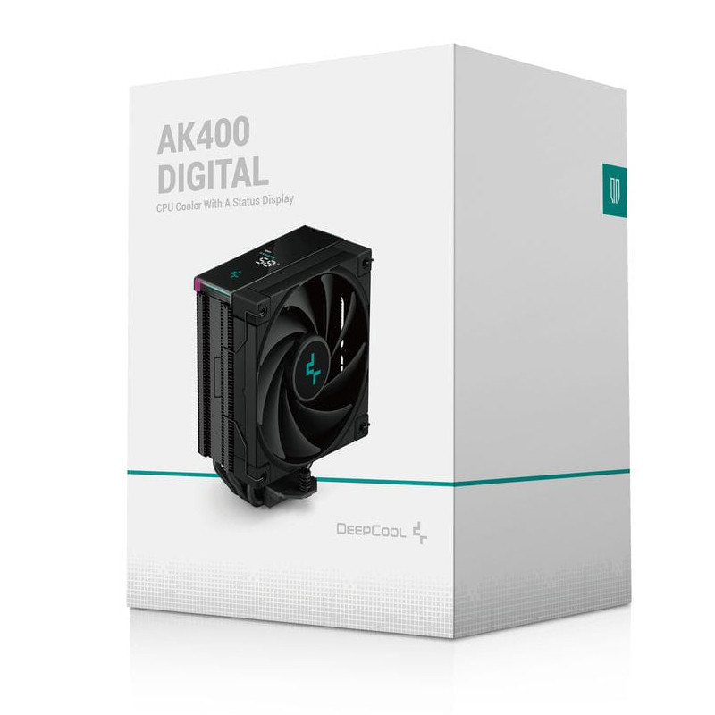 Refroidisseur Processeur DeepCool AK400 Digital Noir en Tunisie