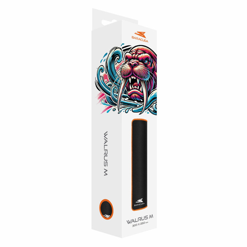 Tapis Souris Gamer Baracuda Walrus BGMP-081 Noir en Tunisie
