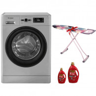 Lavante Séchante Frontale Whirlpool 11kg 6ème Sens  Silver