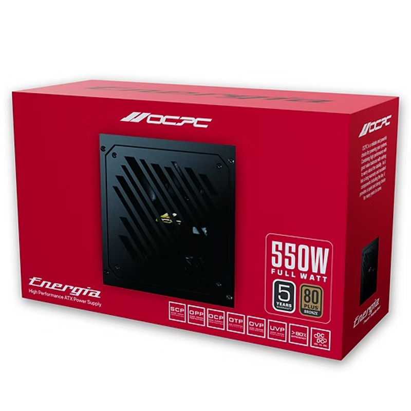 Bloc d'Alimentation OCPC OCPSBZ550 550W Noir En Tunisie