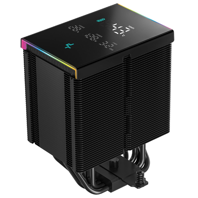 Refroidisseur De Processeur DeepCool AK500 Digital Pro ARGB Noir en Tunisie