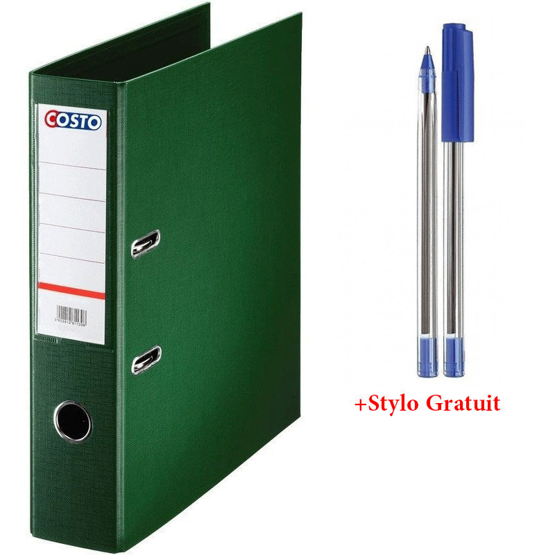 CLASSEUR A LEV COSTO PRO D75 VERT