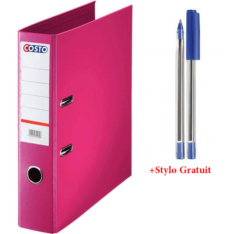 CLASSEUR A LEV COSTO PRO D75 ROSE