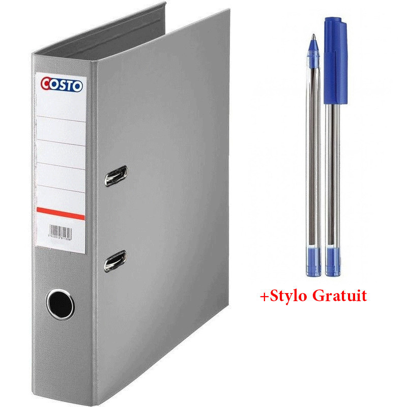 CLASSEUR A LEV COSTO PRO D75 GRIS