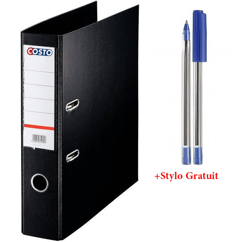 CLASSEUR A LEV COSTO PRO D75 NOIR